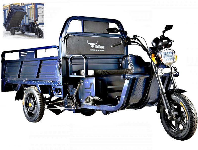 Грузовой электротрицикл Rutrike D4 1800 60V1500W